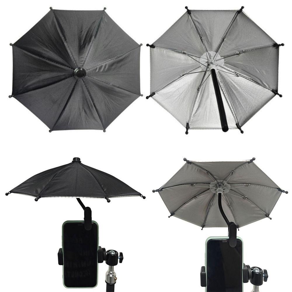 Sun Protection Sunshade Phone Umbrella With Clip Phone Fixed Clip Phone Umbrella Holder  Motorcycle