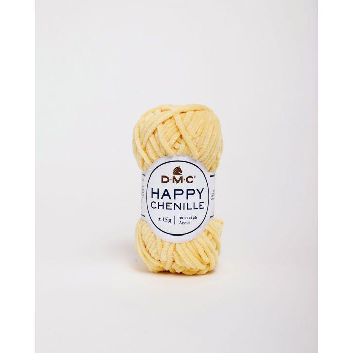 Pelote de Chenille - DMC - HAPPY - 15g - Couleur 14 - Idéal pour le tricot