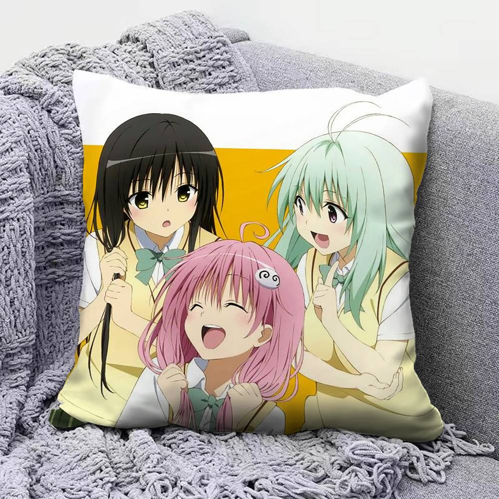 Motto to love-ru Yami Momo Nana Lana   Pillow Covers, Home Sofa Cushion Covers and Aecorative Custom