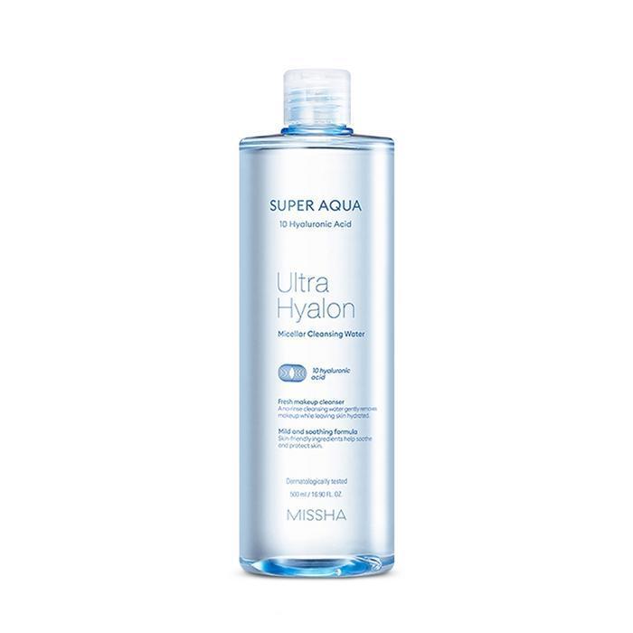 

MISSHA Super Aqua Ultra Hyaluronic Micellar Cleansing Water 500ml (14853937)