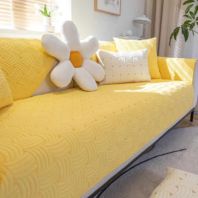 Sofa Cushion Simple Modern Cushion Non-Slip High-End Sofa Cover Slipcover Four Seasons Universal Summer Full Cover Cloth Light Luxury
