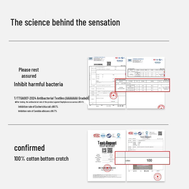 MaoRen Women's Antibacterial Cotton Seamless Boxer Briefs