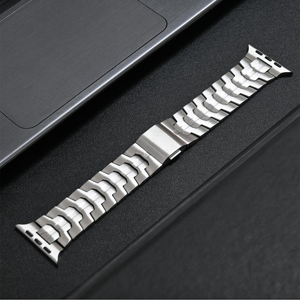 

Magnetic Metal Strap for Apple Watch Ultra 2 49mm Width 22mm Bracelet Correa Link Band for IWatch Series 10 7 8 9 46mm 45mm 44mm 44mm срібний