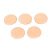 5Pcs Powder Puff Soft Texture Washable Good Powder Grasping Three Colors Available Face Makeup Powder PuffOrange