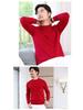 2021 Men's Korean Knitted Round Neck Sweater - Loose Fit, Solid Color, Plus Size, Long Sleeve Pullover for Spring & Autumn