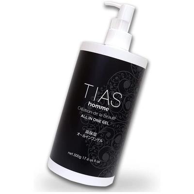 TIAS Gel for Large Gel for Skin Contains Botanical Homme All-in-One Men, Capacity, 500g, Men, Care, Lotion, Moisturizing, Extracts,
