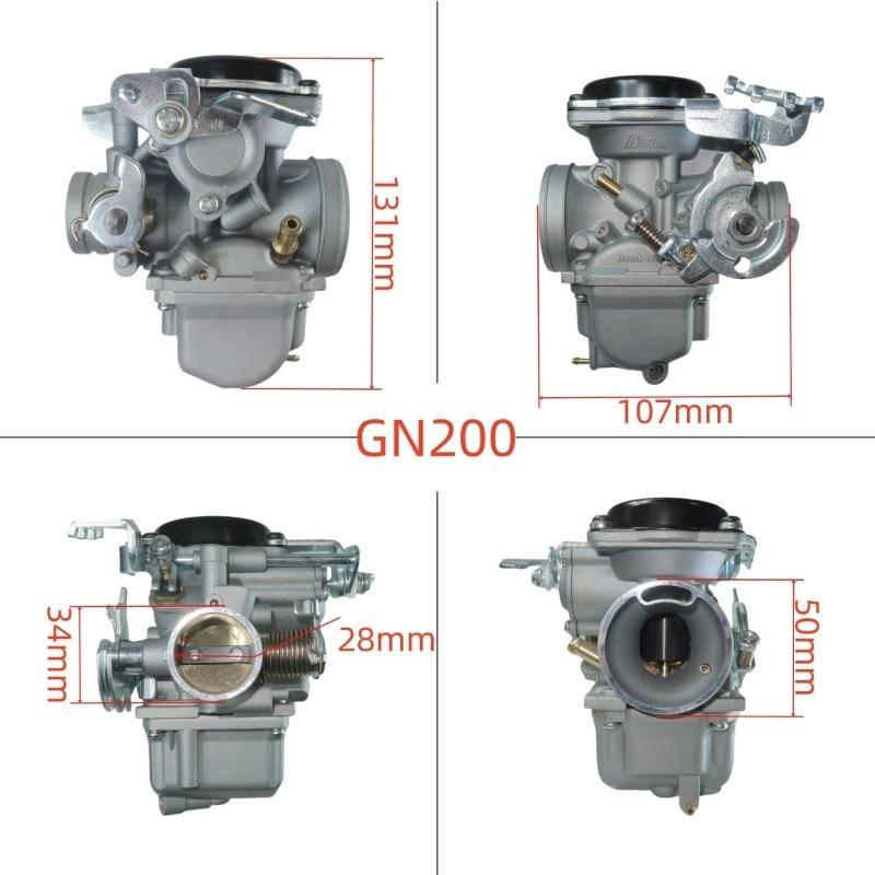 Motorcycle Carburetor Carb 28mm GN200 For Suzuki GS200 GN200 QM200GY GY200 GXT200 WJ200 200cc 250cc Motorbike Dirt Bike Racing