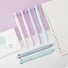 6x Retractable Ballpoint Pen 4 In 1 Shuttle Pen Multicolor Ballpoint Pen Office School Supplies Gift for Student