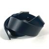 BALENCIAGA 655956 B Buckle Accessories belt Leather Black
