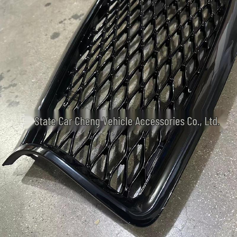 

Рамка центральной решетки радиатора Infiniti Q50 Черный Мод-комплект (2014-2022 гг.) 14-17 Q50 Grille Bright Black