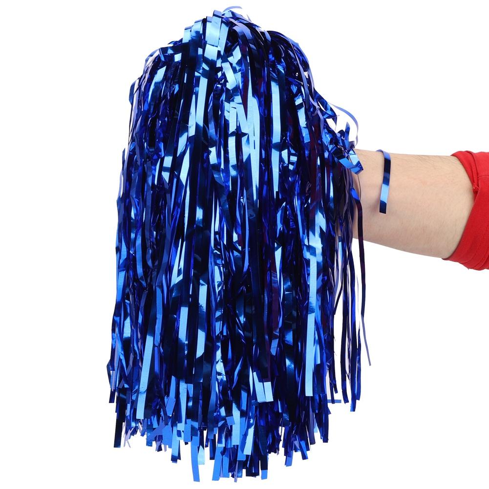 6PCS Cheerlding Poms Flower   for Sport Competition Foot  Basket  Match