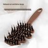 Pinecone Anti-Static Pig Bristle Massage Comb for Women