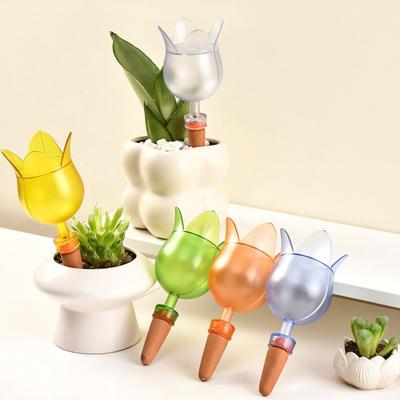 5Color 180ML Flower Automatic Drip Irrigation System Self Watering Plant Watering Bulbs for Garden Plants Watering Balls Devices