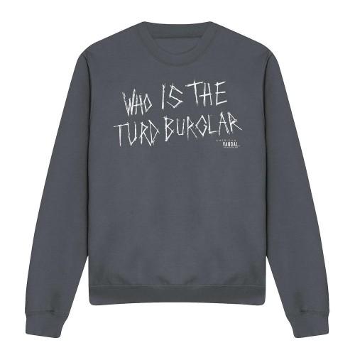 American Vandal Unisex Adult Turd Burglar Sweatshirt