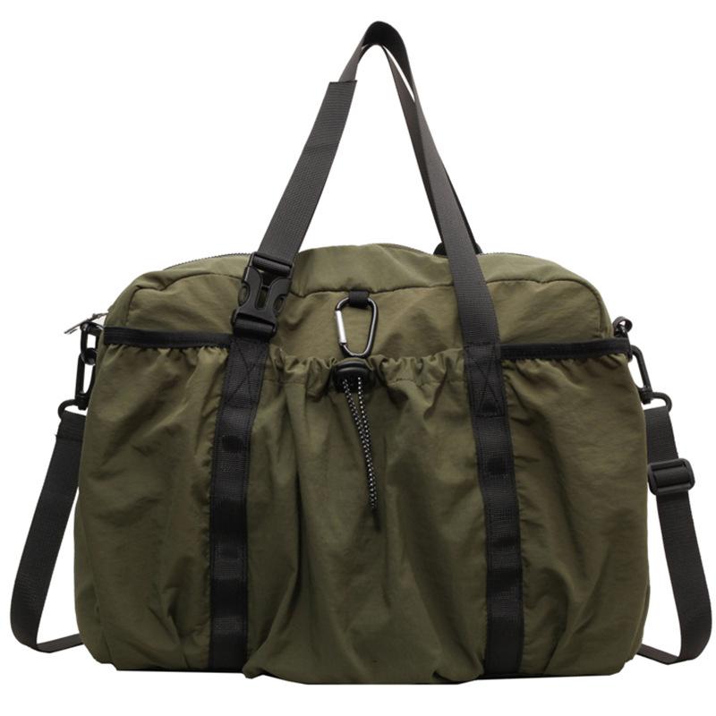 

Сумка большой вместимости 2025 новая модная повседневная деловая дорожная сумка женская универсальная высококлассная текстурированная портативная дорожная сумка large зелёный