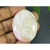 Natural Pink Scolocite Oval Shape Cabcohon Loose Gemstone 87Cts. 34X47X08MM SK-3523