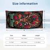 Day Dead Celebration Theme Quick Dry Beach Towel Custom Name Text Print Large Sand Resistant Towel Beach Vacation