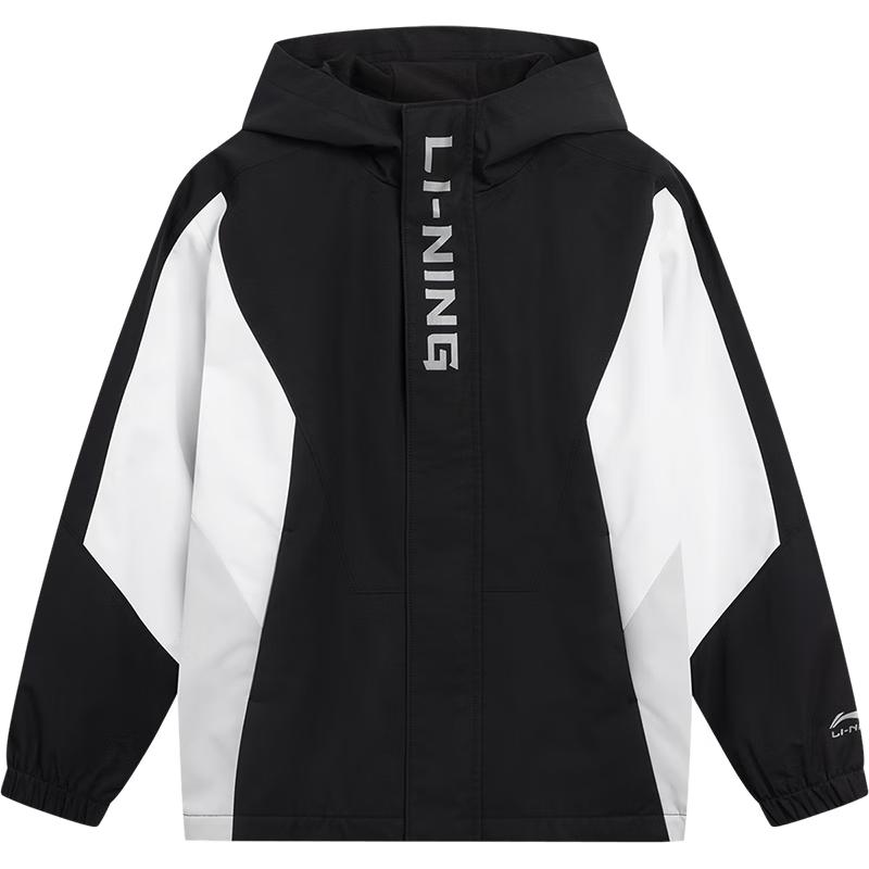 Li-Ning Boys Reflective Fleece-Lined Sports Windbreaker 130