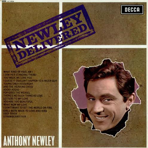 

LP Record ANTHONY NEWLEY - Newley Delivered LK4654 Decca 1965 UK Pop Used