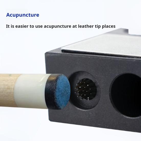 Snooker Køspiss Reparasjonsverktøy Multifunksjonelt Biljard Køspiss Skraper Former Poleringsverktøy Lufterverktøy Profesjonelt Biljardtilbehør