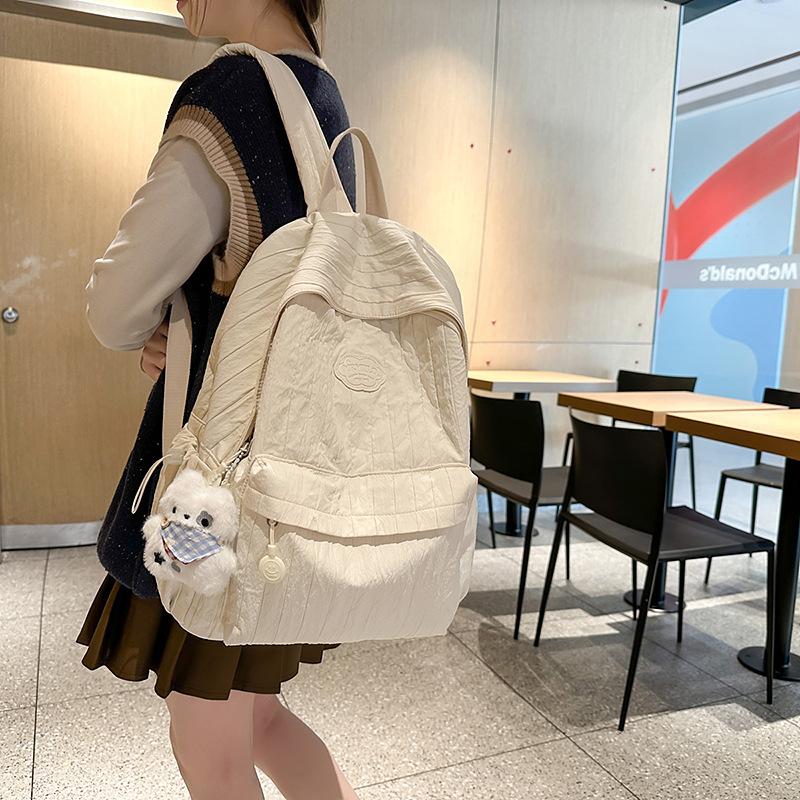 Korean version schoolbag female college student Mori department cute large-capacity computer backpack sweet campus junior high school student backpack