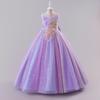 Girls Princess Gown Performance