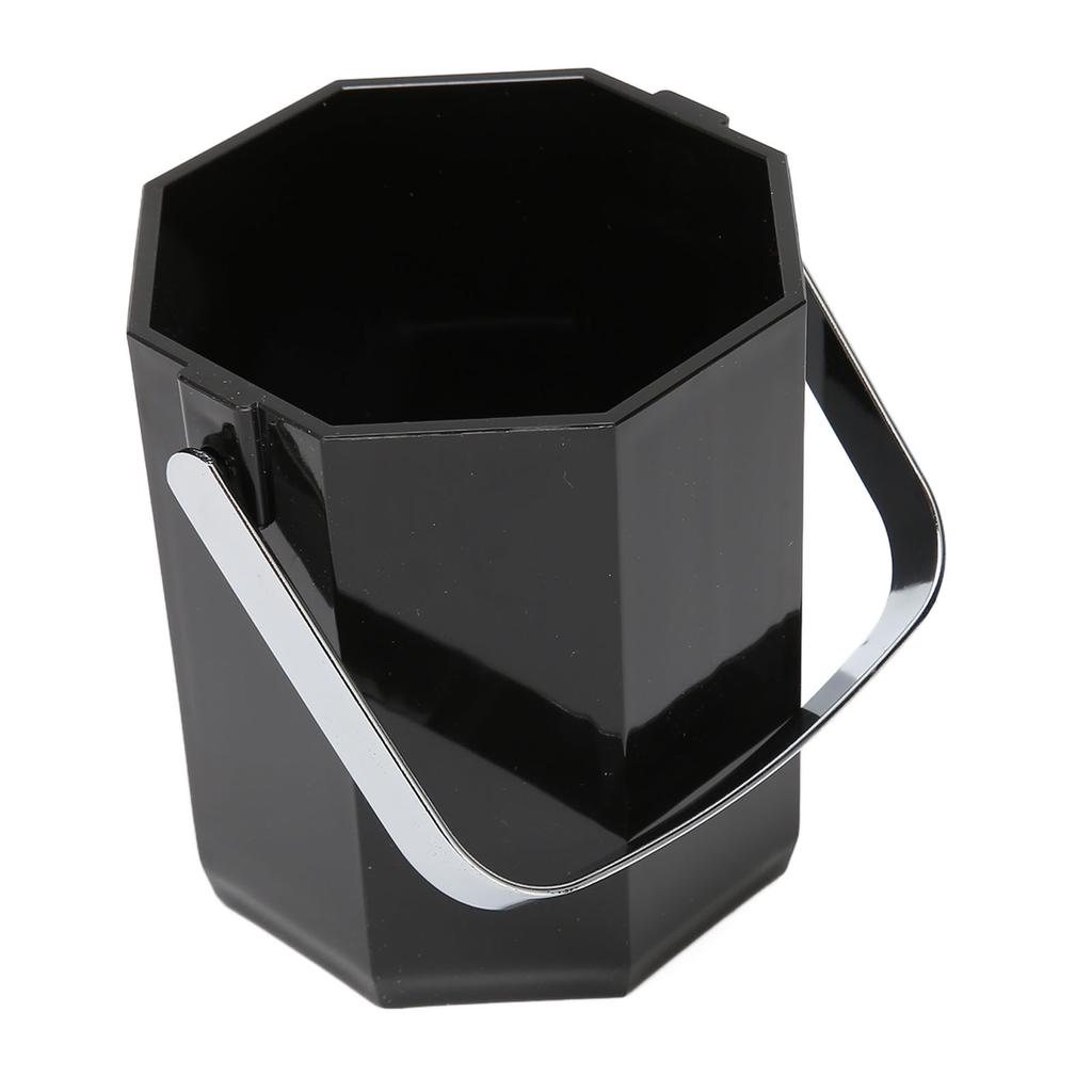 Champagne Bucket Stainless Steel Handle Strong Acrylic Multi Purpose Ice Cube Bucket for Family Bar Camping