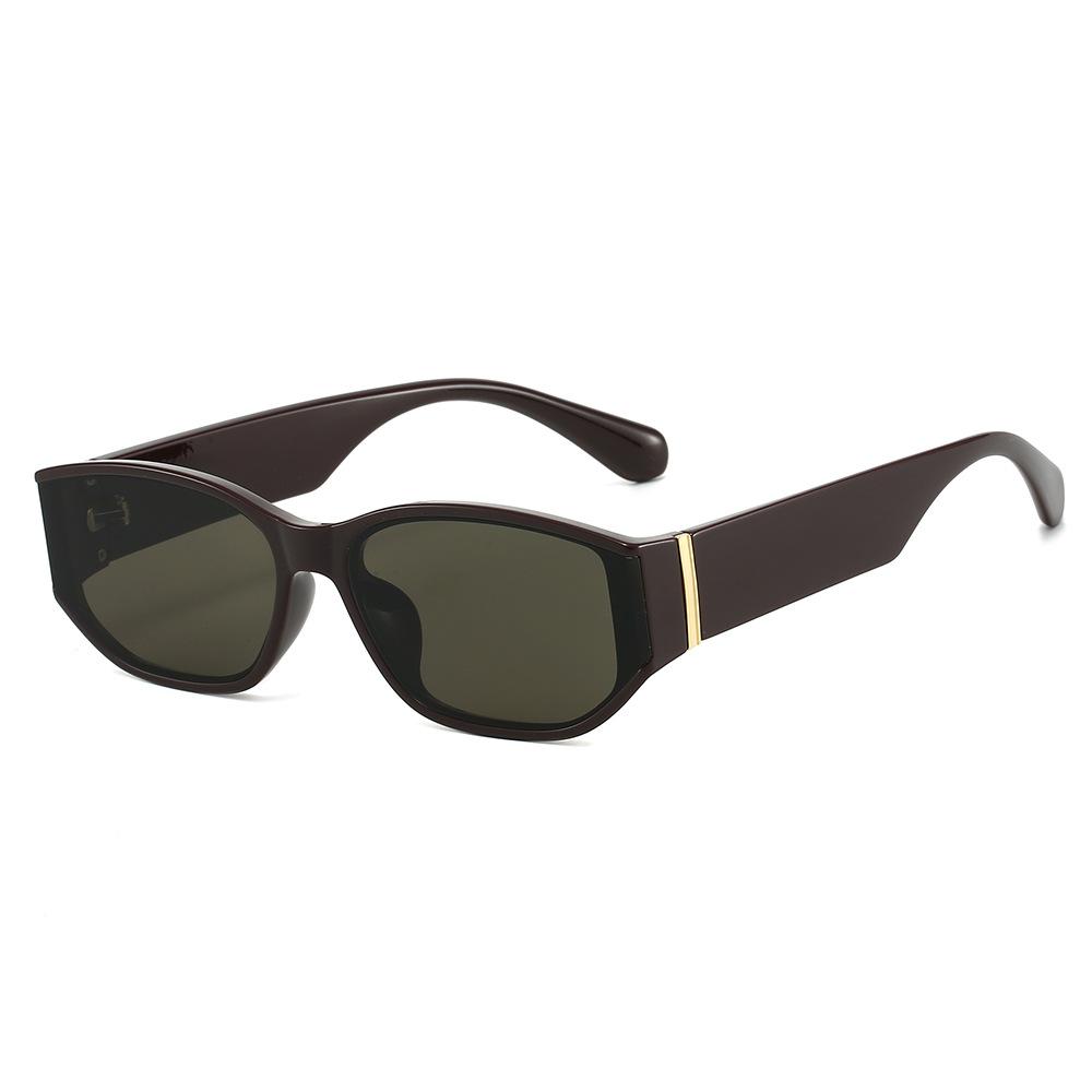 JYL Oval PC Frame Sunglasses UV400 Unisex Punk Street Cool Trendy / 8001