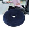 Gel Donut Pillow Slow Rebound Memory Foam Ergonomic Donut Cushion for Tailbone Hemorrhoid Cushion Co