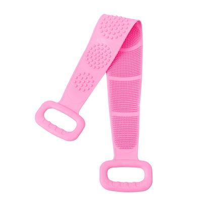 Bath Exfoliating Scrubber Belt Shower Back Silicone Scrubber Strap Massager Band 72cm