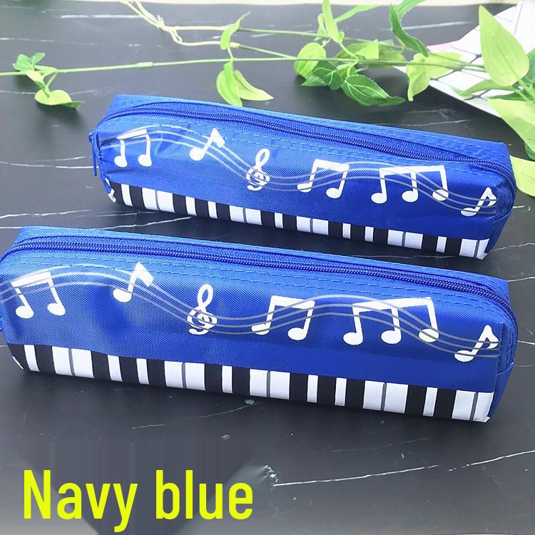 Musical Note Piano Pencil Case for Kids - Student Stationery Gift Bag
