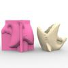 Creative Silicone Mould Whale Shape Hand-Making Pen Storage Holder Moulds for Concrete Flower Pots Epoxy Resin Planter