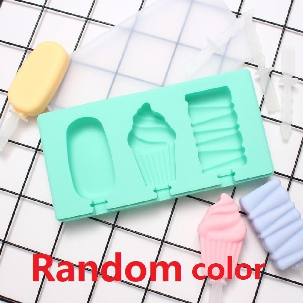 Silicone ice cream molds,Diy cartoon animal fruit Popsicle mold covers, reusable, Popsicle molds, mini Popsicle molds, ice cream