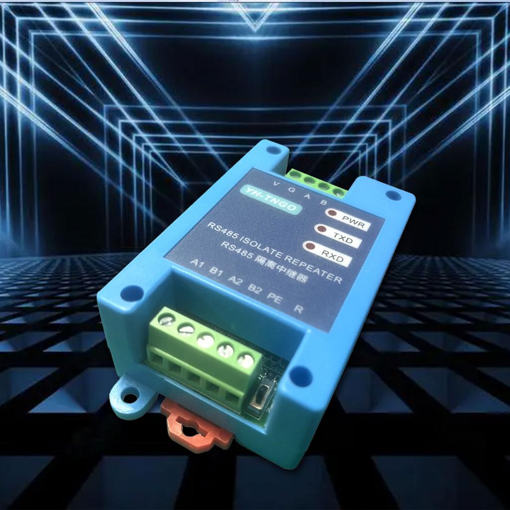 2 Channel RS485 To RS485 Repeater Photoelectric Optocoupler Isolation Industrial Grade Isolated Communication Converter