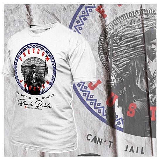 

Huey P Newton T-Shirt Black History Month Pan-African melanin pride tee XL