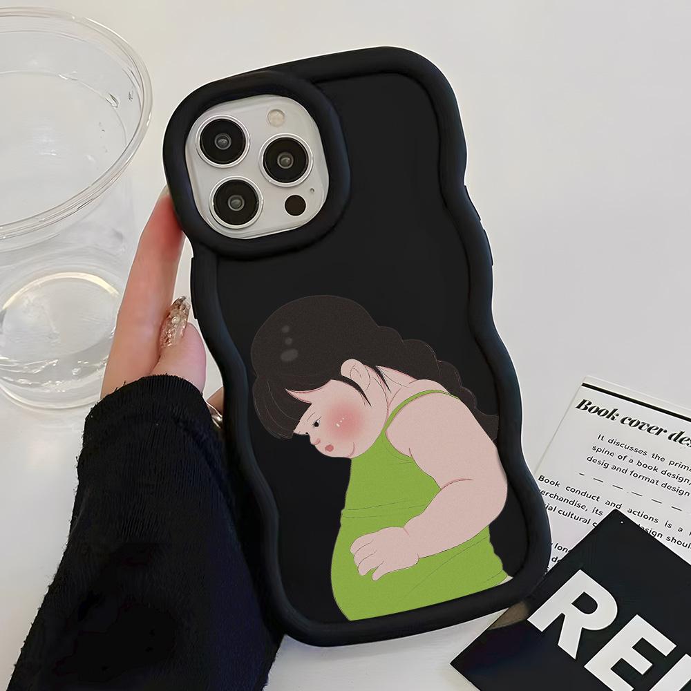 

Чехлы для мобильных телефонов iPhone 11 13 XR 15 Pro Max 12 14 Pro Max Чехол для iPhone 16 7 Plus 8 Plus XS Max 15 Plus Macaron Cartoon Cute Anti-Drop Водонепроницаемый iPhone 15 Plus чёрный