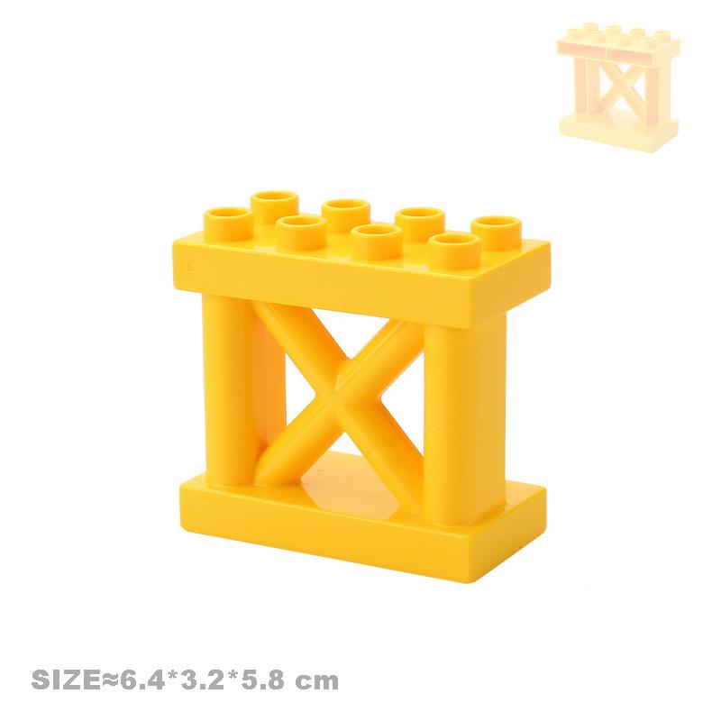 Creativitate blocuri de construcții de dimensiuni mari accesorii mecanice cârlig scară cărămizi compatibile asambla jucării pentru copii