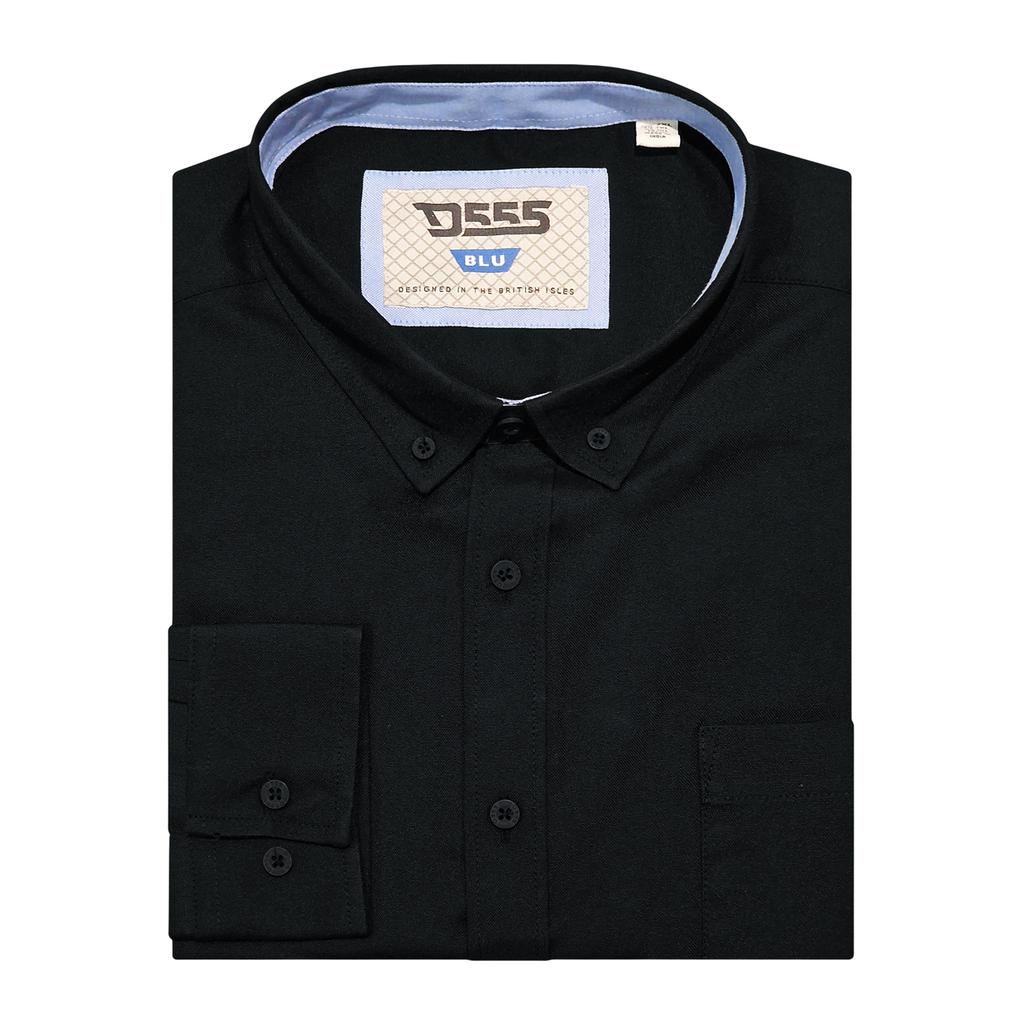 Duke Mens D555 Richard Oxford Tall Long-Sleeved Shirt