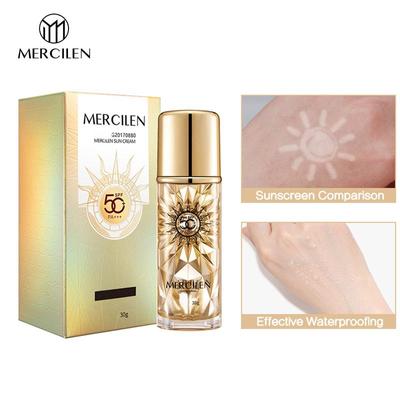 Sunscreen 30g Waterproof Sweatproof Sunscreen Black Isolating UV SPF50+PA+++ High Power Sunscreen Lotion