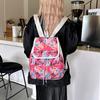 Ethnic Style Artistic Backpack, Large Capacity Leisure Versatile Flip Book Bag Trend