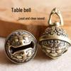 Adjustable Brass Pet Collar with Bell for Medium and Large Dogs & Cats - Teddy, Golden Retriever Necklace Accessories
