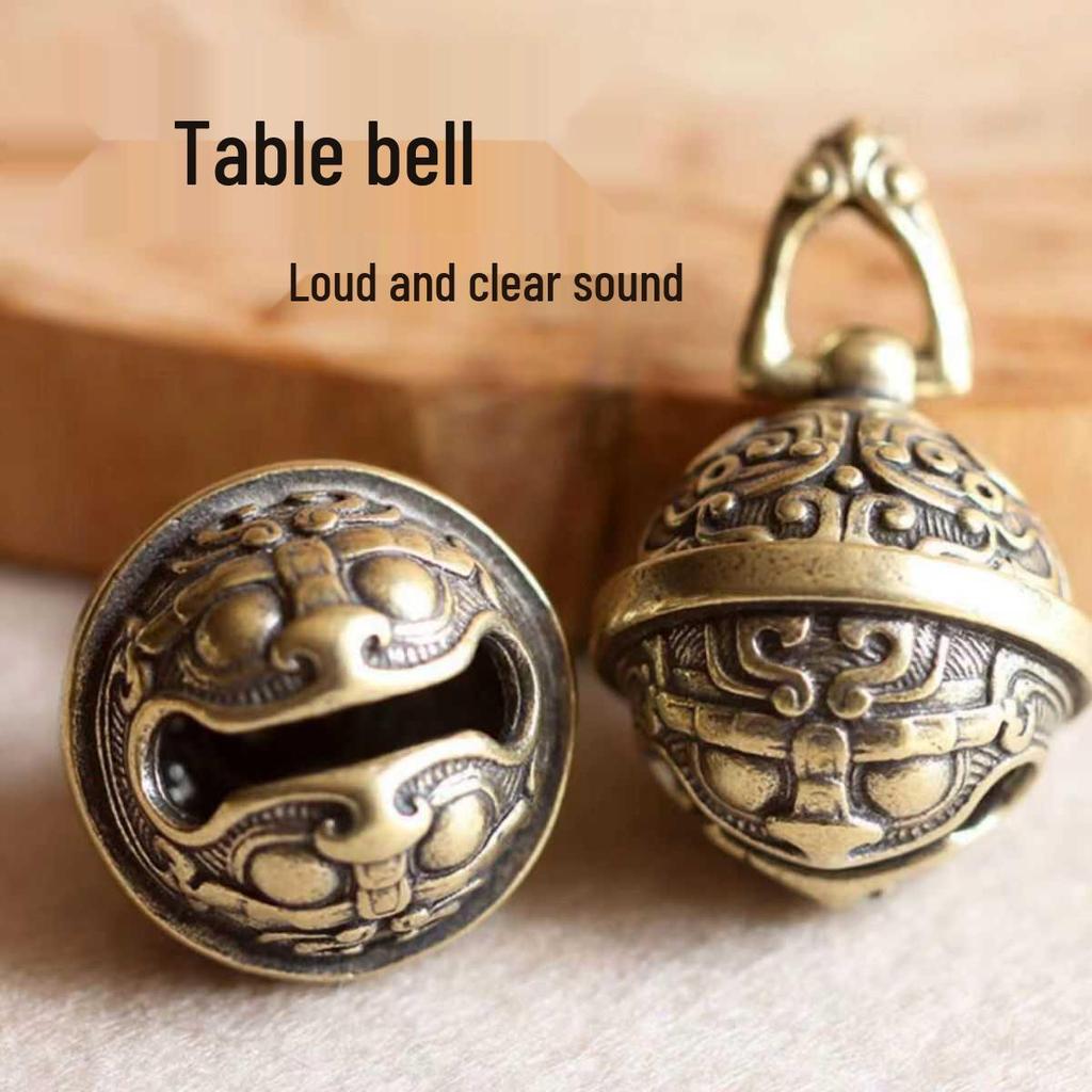 Adjustable Brass Pet Collar with Bell for Medium and Large Dogs & Cats - Teddy, Golden Retriever Necklace Accessories