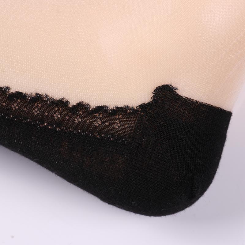 Sexy Spitze Mesh Fishnet Socken Gemischte Faser Transparente Stretch Elastizität Knöchel Net Garn Dünne Frauen Coole Socken