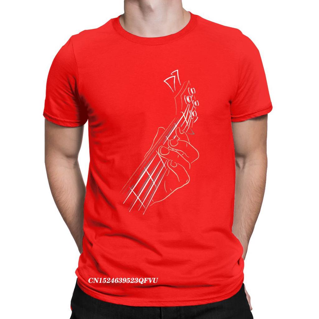 Humorous Active Bass Guitar Rock Music Men Tops T Shirts Casual Tee Shirt Harajuku Tee Shirt Premium Cotton Graphic Printed Tops