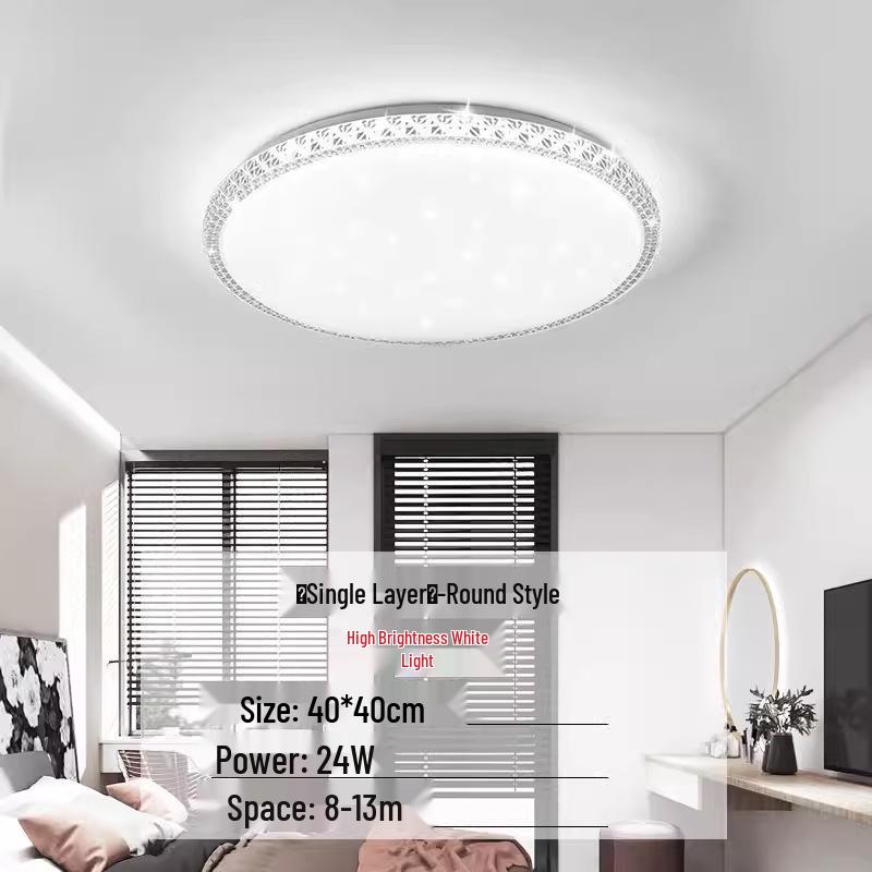 

Modern Minimalist LED Ceiling Light for Bedroom, Living Room, and Balcony