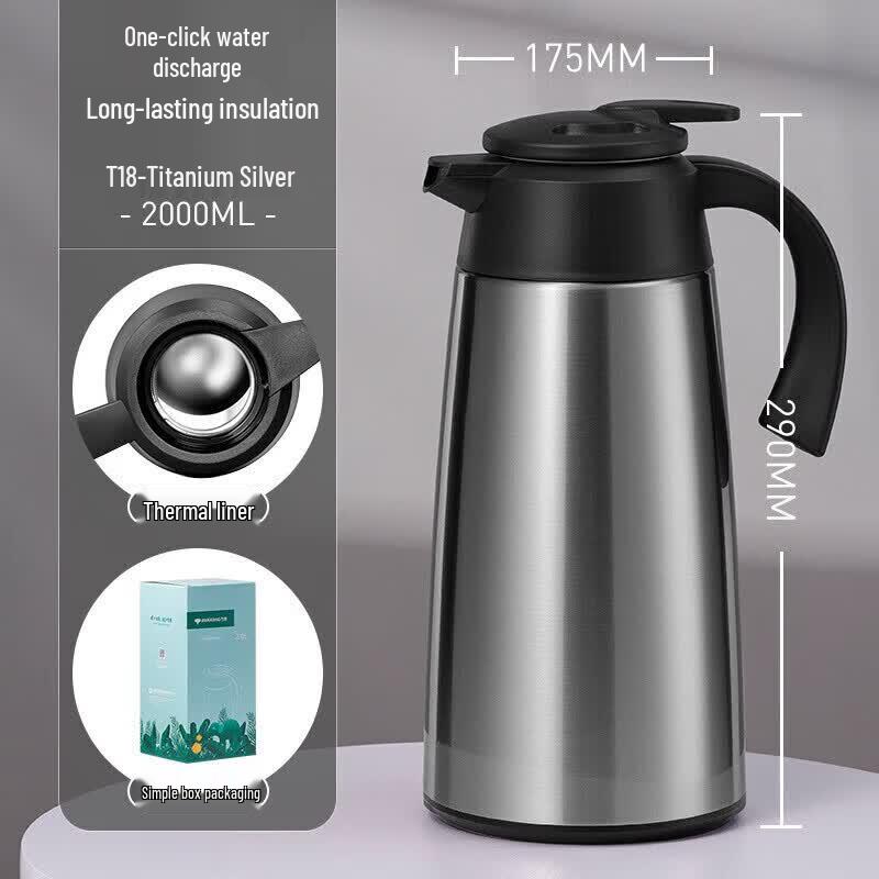 WANXIANG 304 Stainless Steel Thermal Carafe