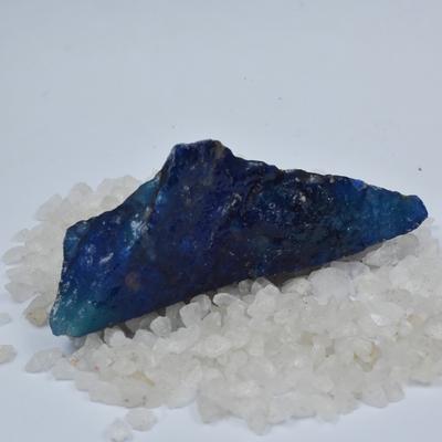 Natural Blue Sapphire 125ct Rough Certified Loose Gemstone