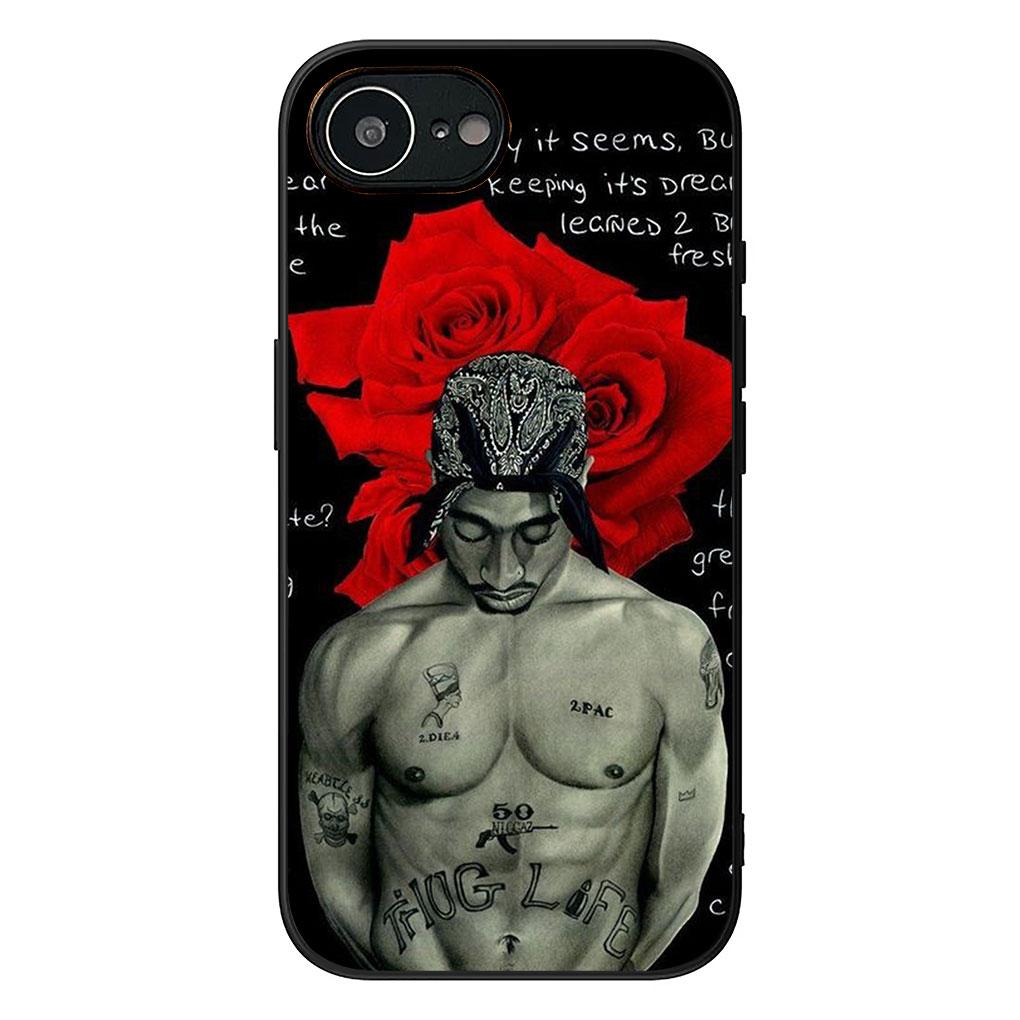

Rapper 2pacs Singer Tupacs Phone Cover for Samsung Galaxy Note 20 9 8 S8 S10 S9 Plus A54 A33 A21S A31 M21 S10E A17 Soft Case Galaxy S10 Lite