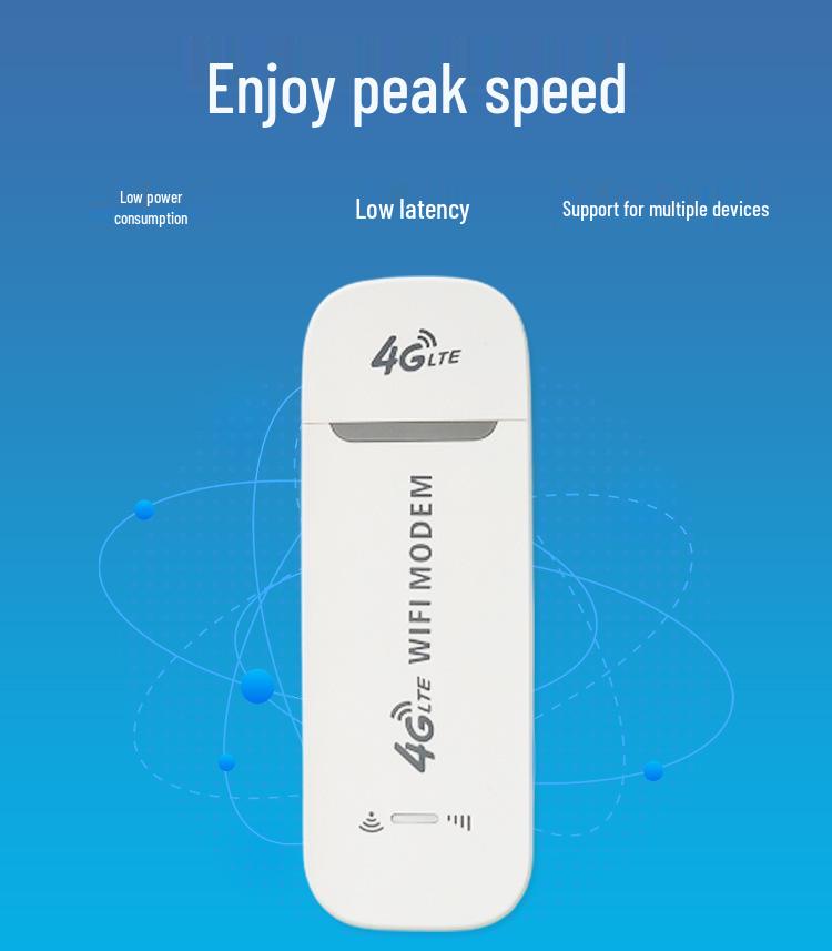 4G LTE Portable WiFi USB Dongle & Wireless Router for Car