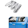 AA92-8Pcs/Set ABS Chrome 4 Door Outside Handle Cover Trims For 2002-2008 Dodge Ram 1500 2500 3500 Car Styling